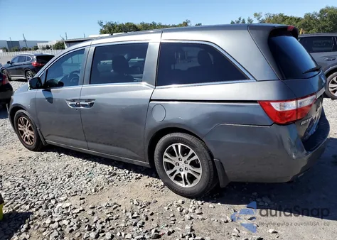 2013 Honda Odyssey Ex from USA, damaged, VIN 5FNRL5H47DB027559